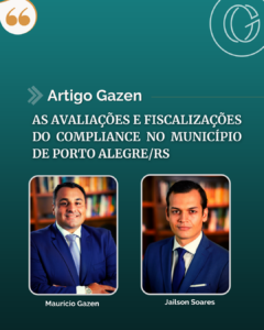 As avaliações e fiscalizações do compliance no município de Porto Alegre/RS