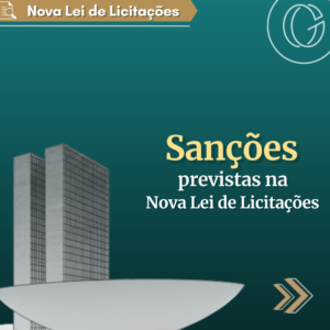 Sanções previstas na Nova Lei de Licitações