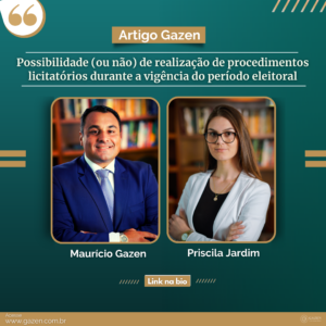 Possibilidade de realização de procedimentos licitatórios durante a vigência do período eleitoral