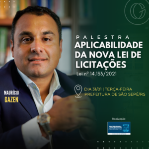 Palestra: Aplicabilidade da Nova Lei de Licitações