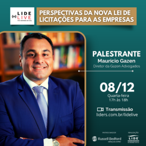 Lide Live: As perspectivas da nova Lei de Licitações para as empresas