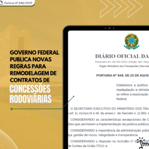 Governo Federal publica novas regras para remodelagem de contratos de concessões rodoviárias