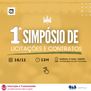 1º Simpósio de Licitações e Contratos