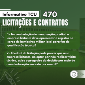 Informativo TCU 470