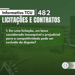 Informativo TCU 482 | Licitações e Contratos